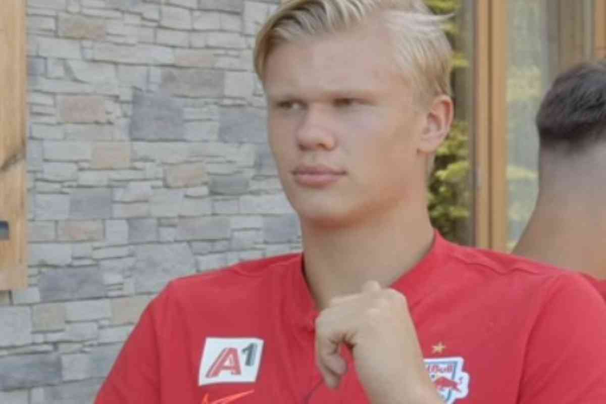 Erling Haaland ai tempi del Salisburgo