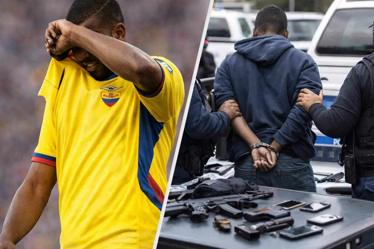 Ex stella della Nazionale dell'Ecuador arrestato per rapina a mano armata