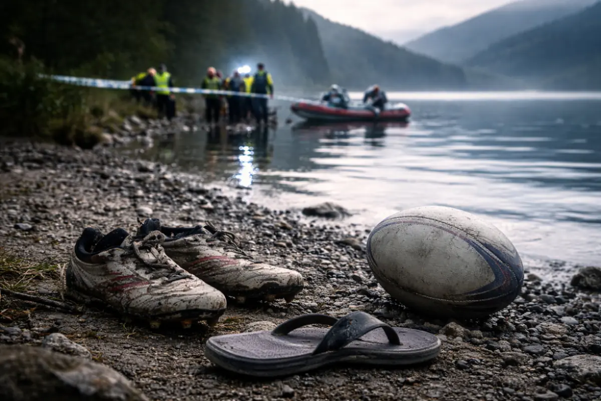 Ricerche nel lago, ritrovato cadavere di rugbista scomparso